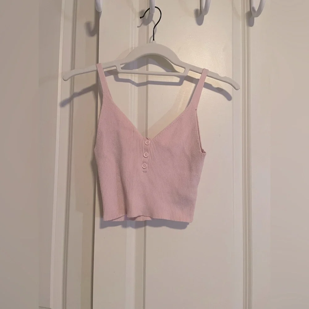 PACSUN LA HEARTS Pink Tank Top - Picture 1 of 2